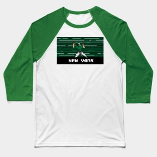 8-Bit Quarterback - New York Baseball T-Shirt